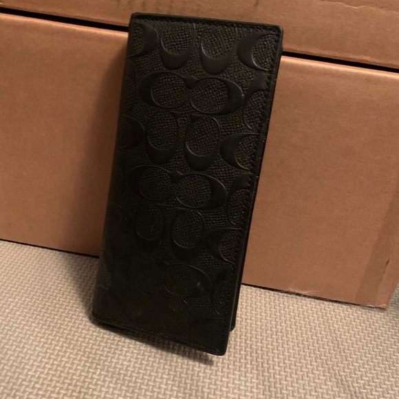 Black Coach wallet